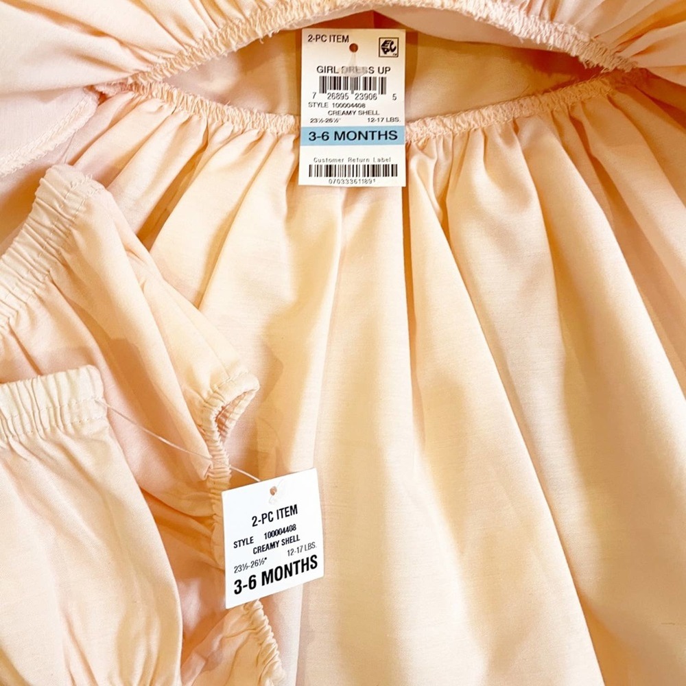 First Impressions Infant Floral Tulle Dress 3-6 mo - Picture 4 of 15